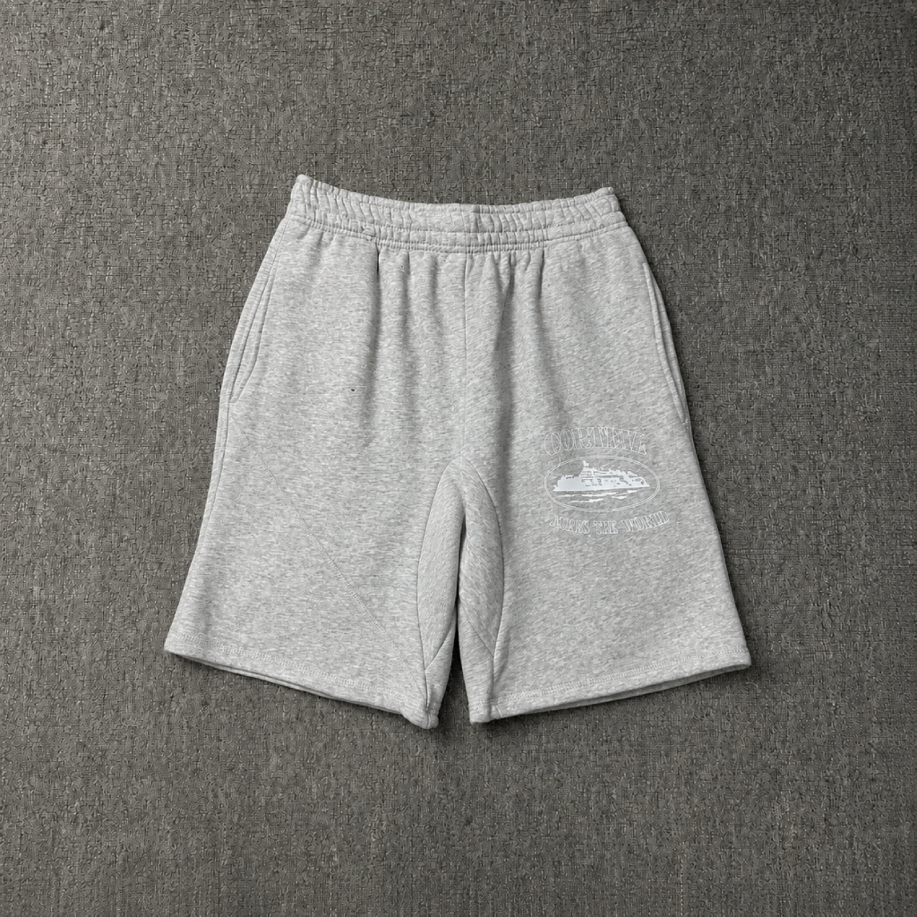 Rules the World Grey Shorts