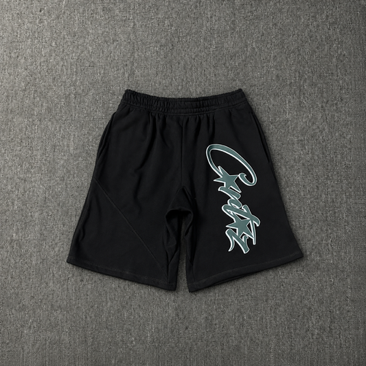 Corteiz Allstarz Black Shorts