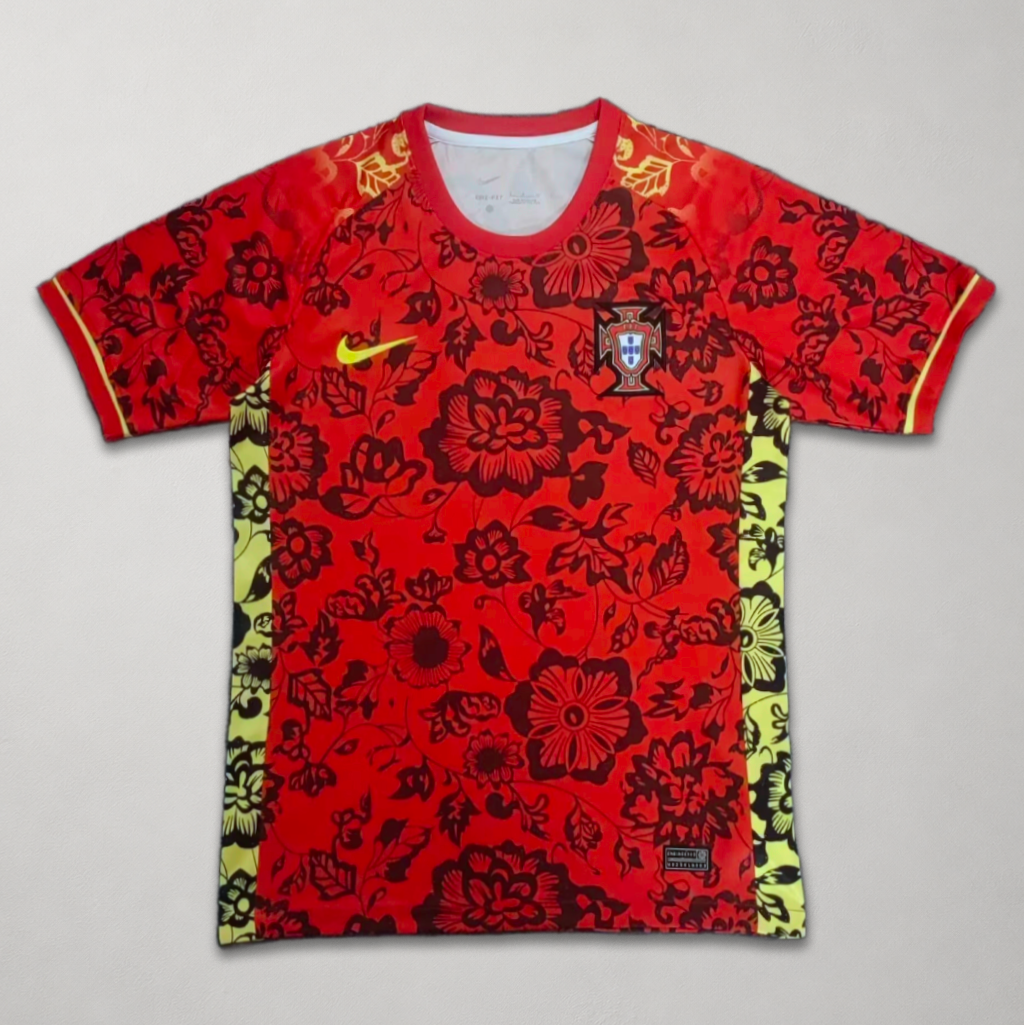 Portugal Red Flowers Concept