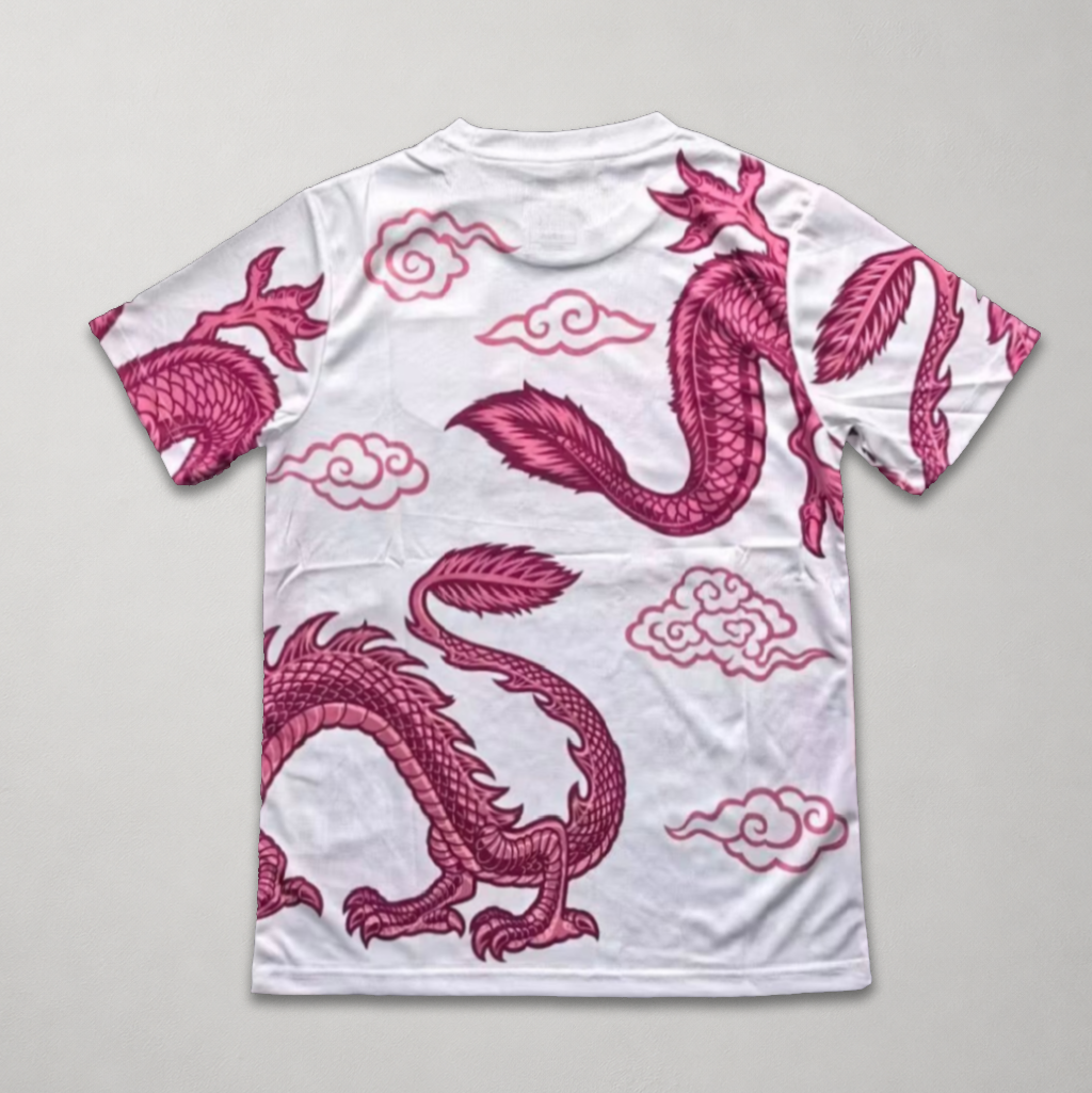 Japan Pink Dragon Concept