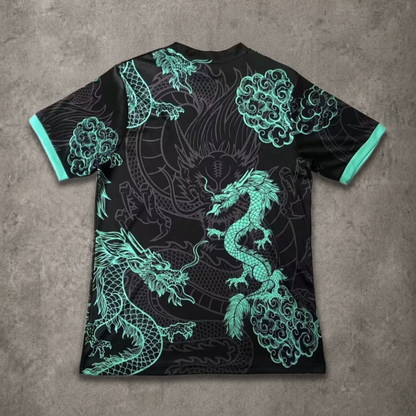 Real Madrid Black and Green Dragon Concept