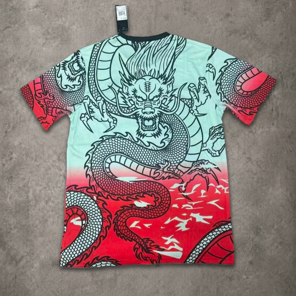 Real Madrid Blue & Red Dragon Concept